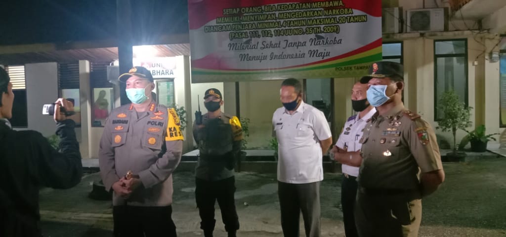 Empat Hari PSBB di Pekanbaru, Polresta Berikan 9.063 Surat Teguran dan Proses Hukum 6 Kasus Pidana