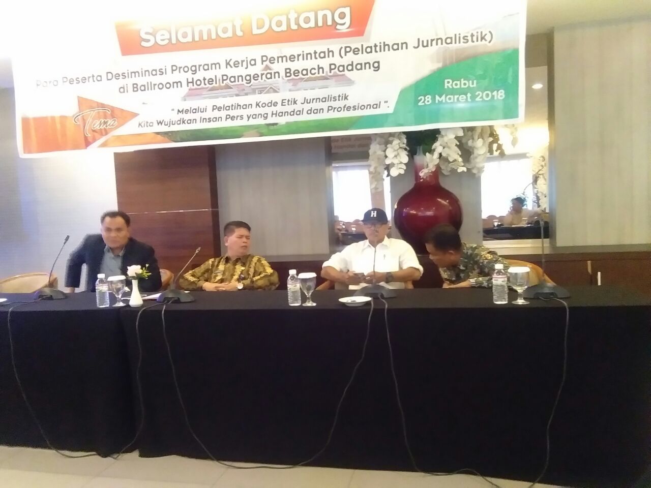 Agar Lahir Wartawan Profesional di Kuansing, Humas Pemkab Adakan Kegiatan Pelatihan Jurnalistik