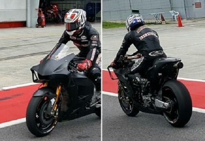 Honda Plagiat Fairing Milik Ducati di Tes Privat Sepang?
