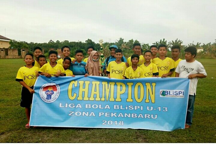 PCSS Juara Blispi U-13 Zona Pekanbaru