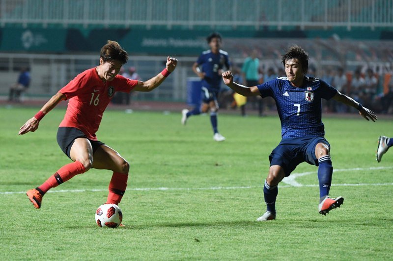 Lewat Babak Tambahan Korsel Taklukan Jepang di Final Asian Games 2018