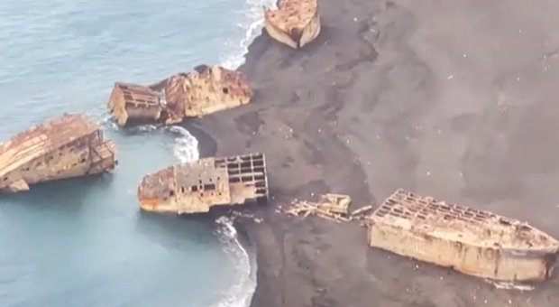 Gempa Bangkitkan Lusinan Kapal Hantu di Laut Jepang