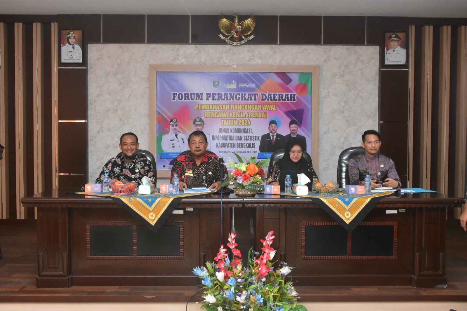 Mantapkan Renja 2024, Diskominfo Bengkalis Gelar Forum Perangkat Daerah