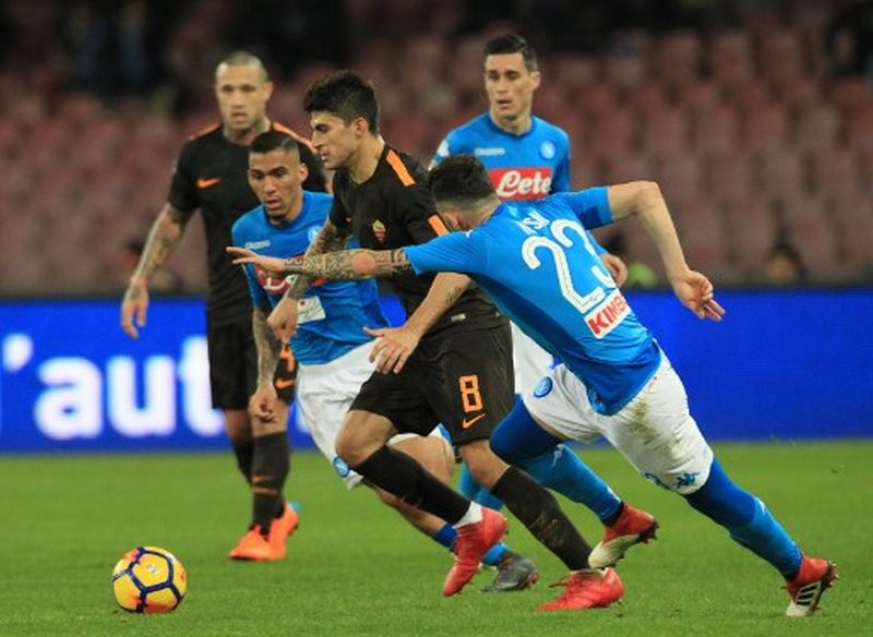 AS Roma Tumpas Napoli 4-2 di San Paolo