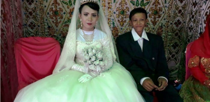 Buset ! Masih Kecil Sudah Menikah, Pelajar SMP Persunting Siswi SMA