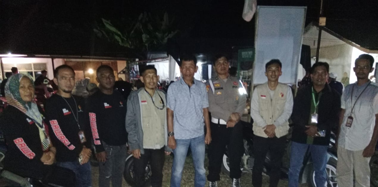 Cooling System, Polsek Kuantan Tengah Lakukan Pengamanan Kampanye Dialogis Capres-Cawapres
