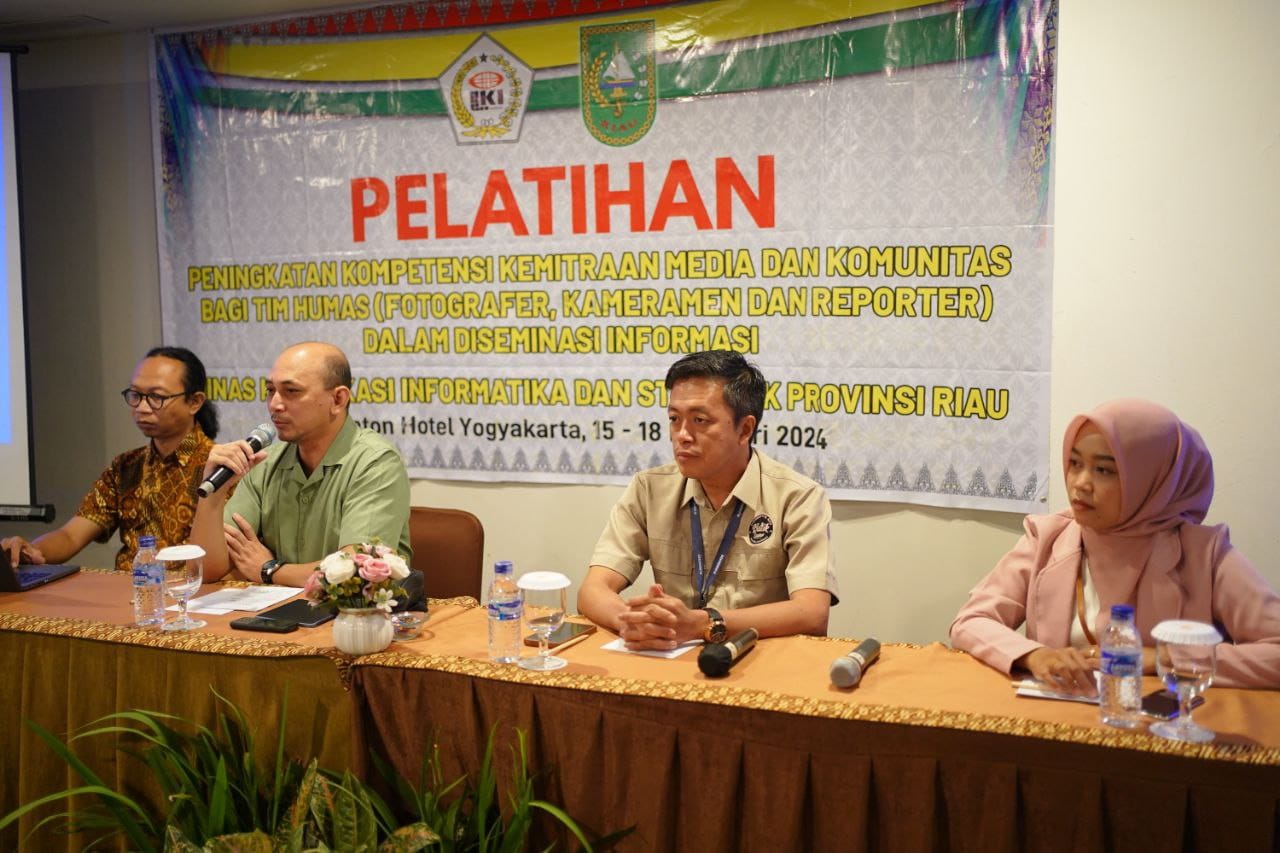 Diskominfotik Gelar Pelatihan Tim Peliputan