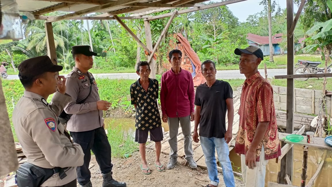 Polsek Siak Kecil Tingkatkan Patroli dan Sambang Warga Pasca Pilkada 2024