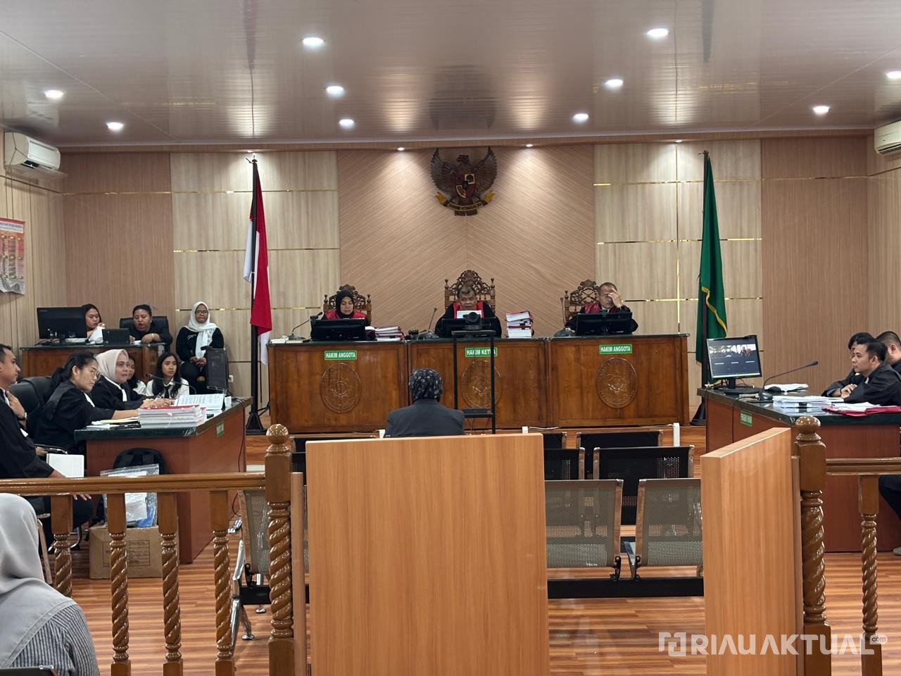 Bupati Afni Bersaksi Soal Kerusuhaan PT SSL di PN Pekanbaru