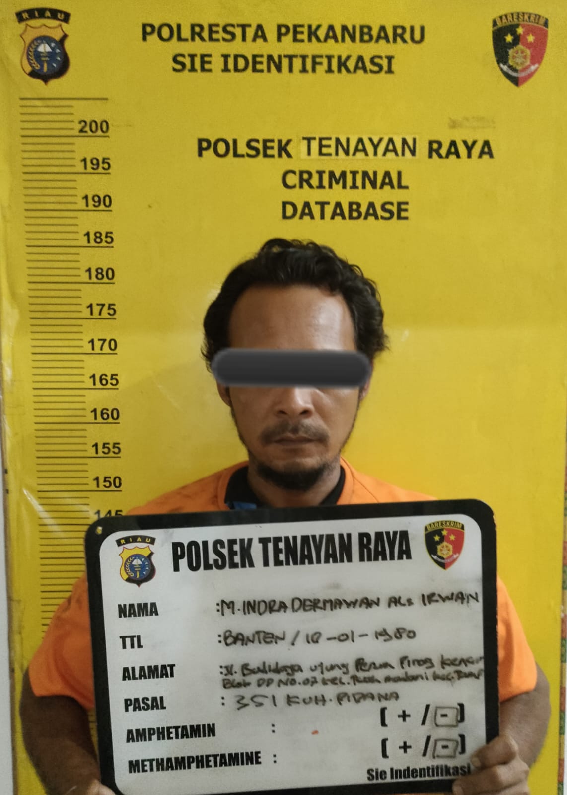 Sakit Hati Masalah Pekerjaan, Kepala Buruh Bangunan Robek Dianiaya Rekan Kerja