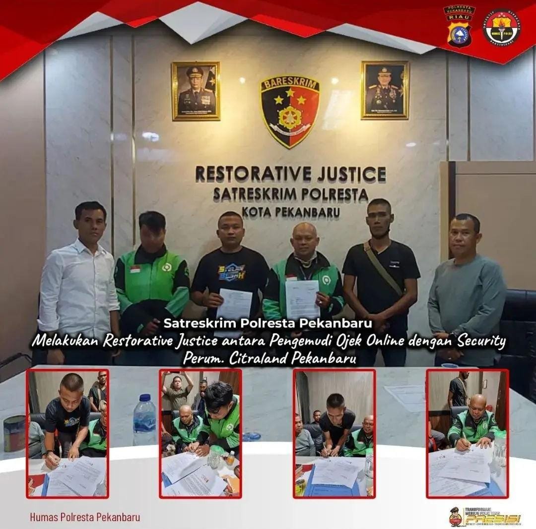 Kasus Keributan Driver Ojol dengan Sekuriti Citra Land Berujung Damai