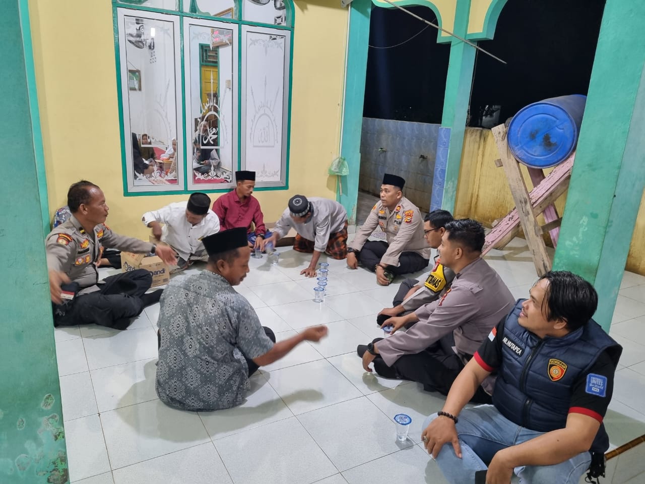 Polsek Bangko Pusako Gelar Patroli Operasi Tertib Ramadhan, Pastikan Keamanan dan Kenyamanan Warga