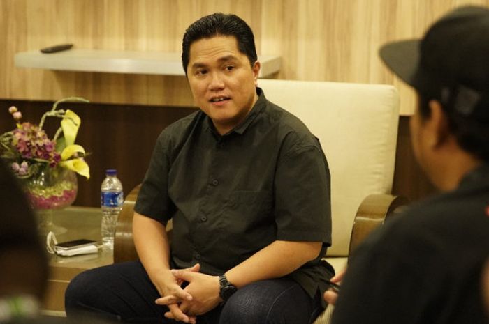 Pernyataan Lengkap Erick Thohir Copot Dirut Garuda