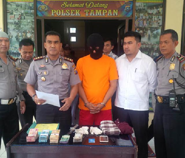 Perampokan di PT Farika Pekanbaru Direncanakan Sehari