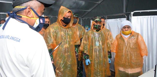 Corona di Surabaya Gila-gilaan, Pangkogabwilhan II sampai Turun Tangan