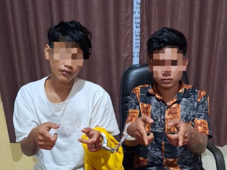 Dua Remaja di Kuansing Ditangkap Polisi karena Diduga Edarkan Ganja