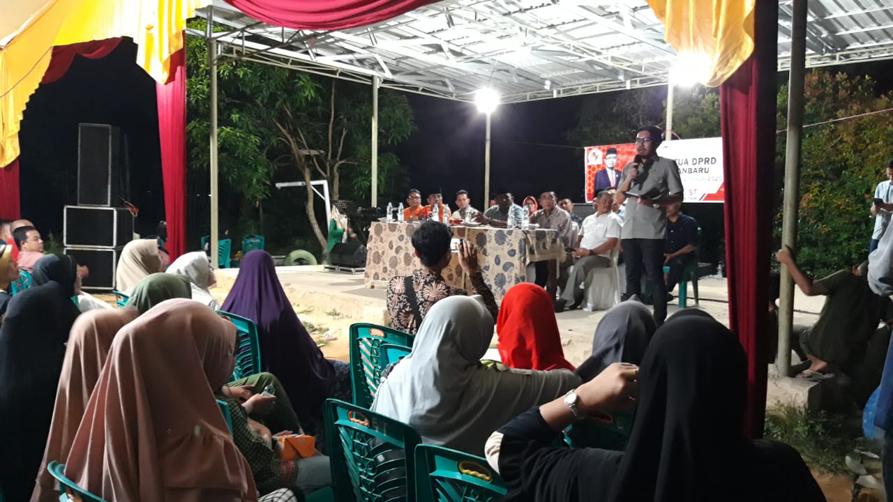 Tuntaskan Massa Reses ke-2, Ginda Burnama Serap Aspirasi Warga Kelurahan Sungai Sibam