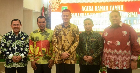 Ramah Tamah, Pemkab Inhil Siap Dukung Korem 031/Wirabima Ciptakan Stabilitas dan Keamanan