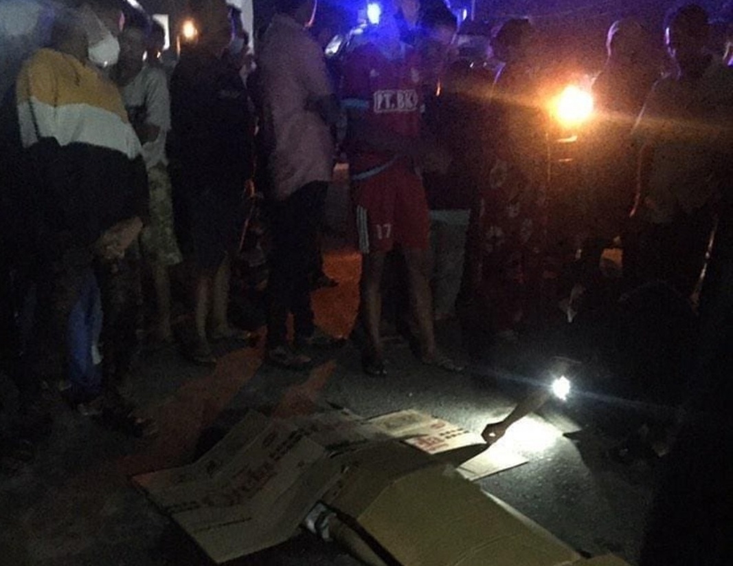 Darah Keluar Dari Hidung dan Telinga, Korban Lakalantas di Hangtuah Ujung Meninggal di TKP