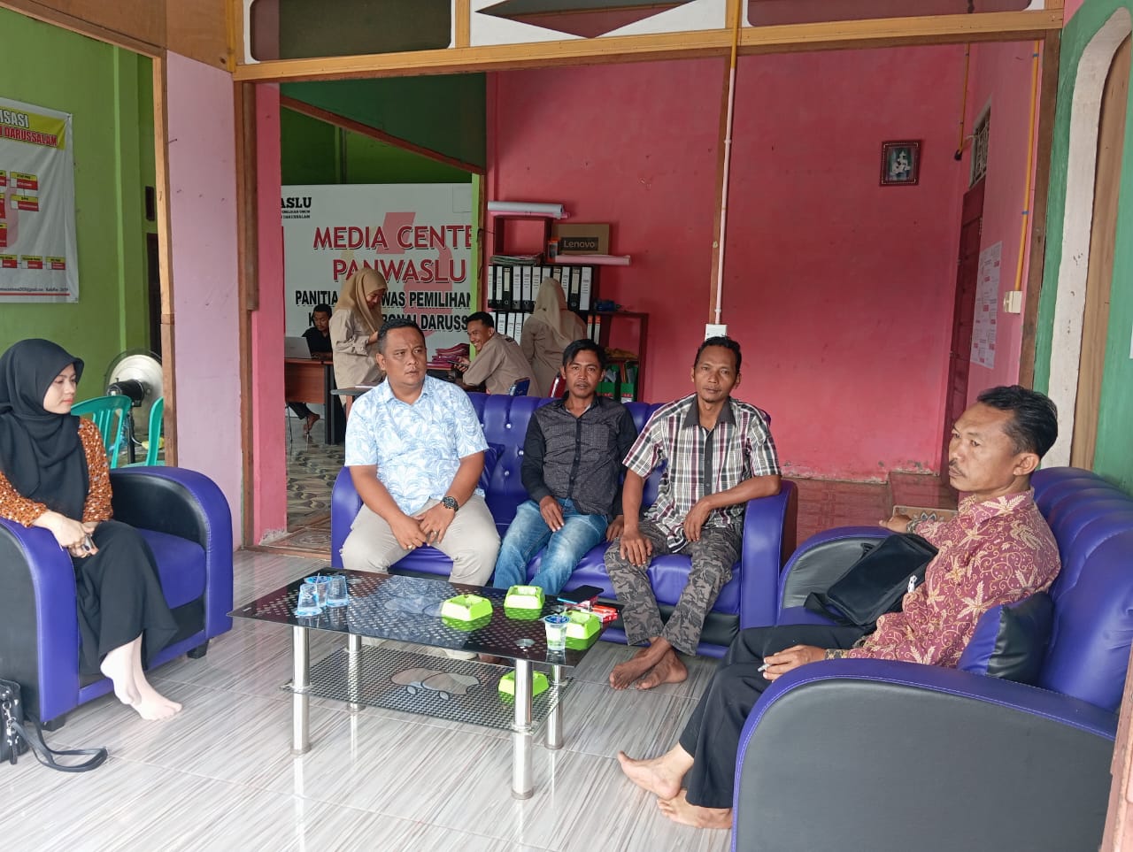 Polsek Bonai dan PKK Bangun Kamtibmas Damai Jelang Pemilu