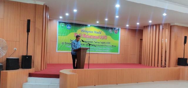 Disdikbud Riau Peringati Maulid Nabi Muhammad SAW
