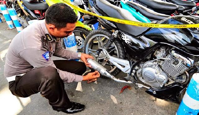 Siap-Siap ! Knalpot Racing Akan Ditertibkan Satlantas Pekanbaru
