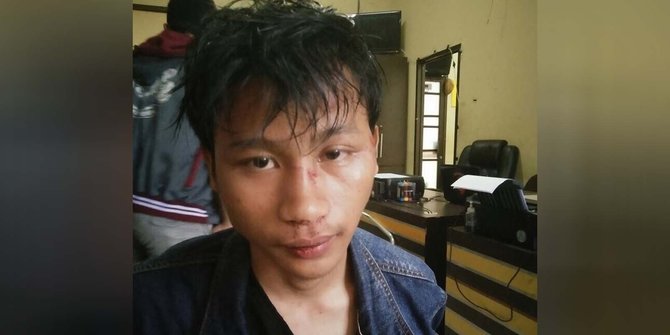 Wiih Ngeri ! Gara-gara wanita, anak Brigjen polisi disabet celurit