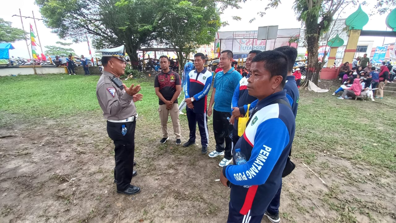 Polsek Mandau Giatkan Sosialisasi Pilkada Damai di Desa Pematang Pudu