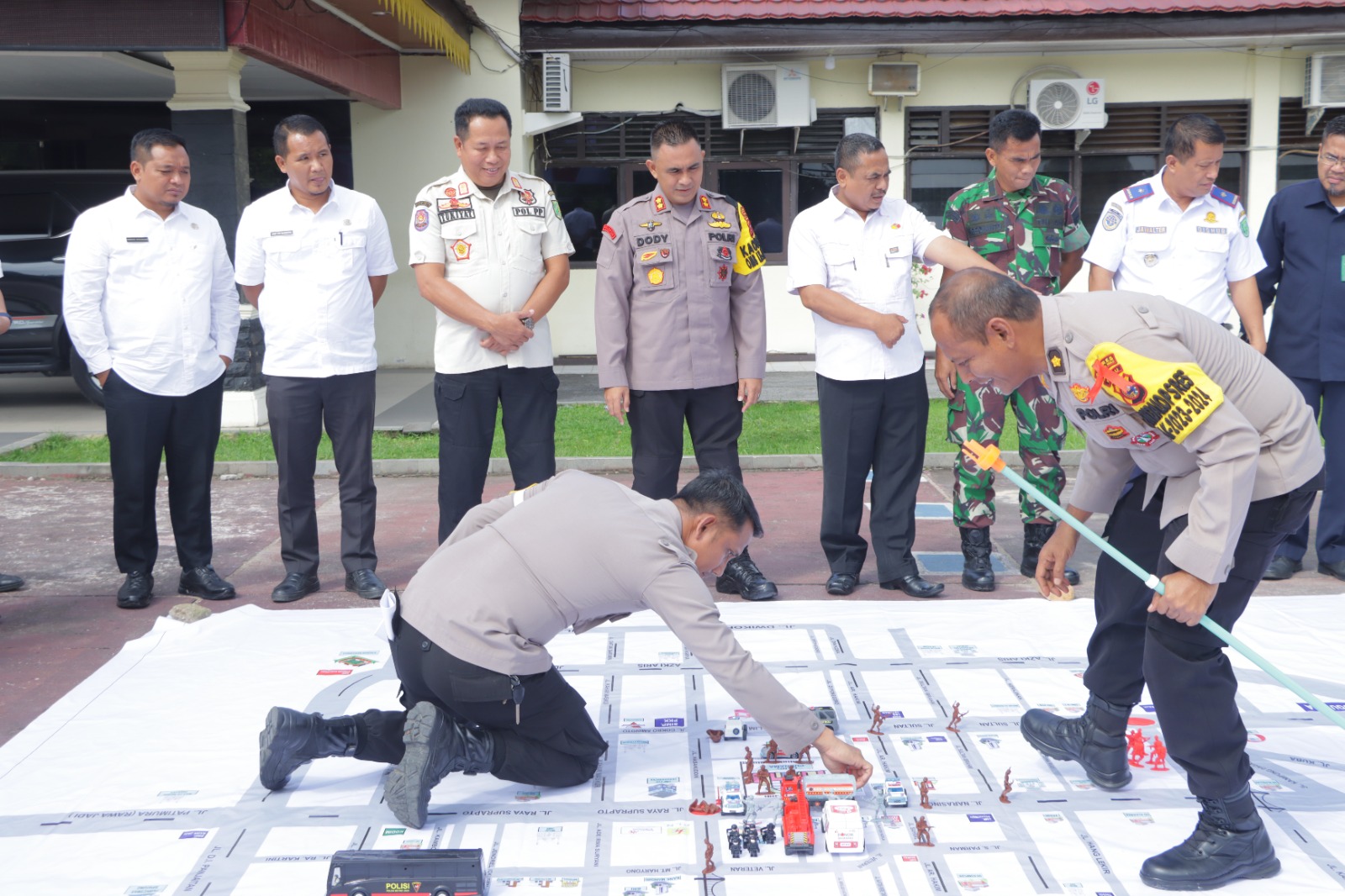 Polres Inhu Siap Kawal Pleno Pemilu Tingkat Kabupaten