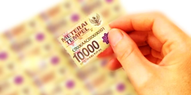 Belanja Online Bakal Kena Bea Meterai Rp10.000