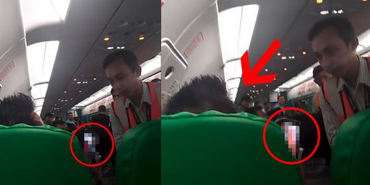 VIDIO : Penumpang Citilink Merokok Dalam Kabin, Disuruh Turun Malah Jawab Begini, Bikin Geram