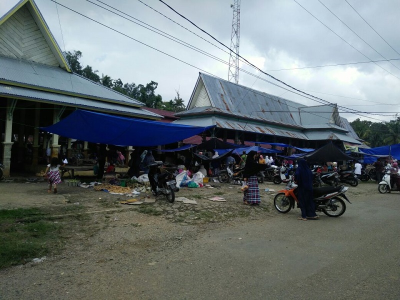 Usai Pacu Jalur, Beberapa Pasar di Kuansing Sepi Transaksi