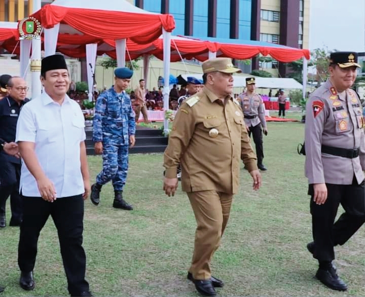 Ketua DPRD Riau Hadiri Gelar Pasukan Operasi Keselamatan Lancang Kuning 2024