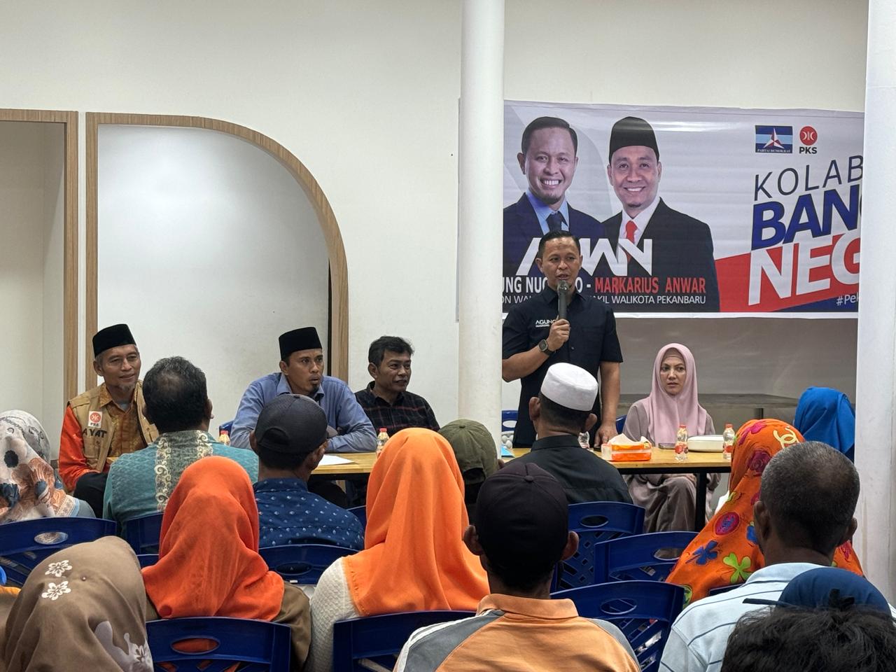 58 Hari Menjelang Pencoblosan, Tim Relawan AMAn Bertuah Deklarasi Dukung Paslon Nomor 5