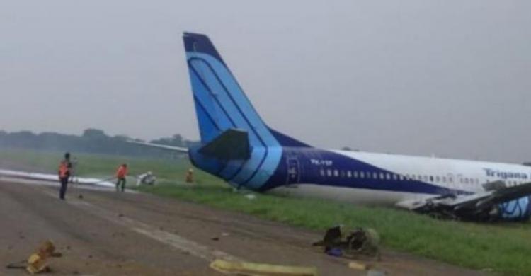Pesawat Trigana Air Tergelincir, Bandara Halim Ditutup, 7 Flight Dialihkan Ke Soetta