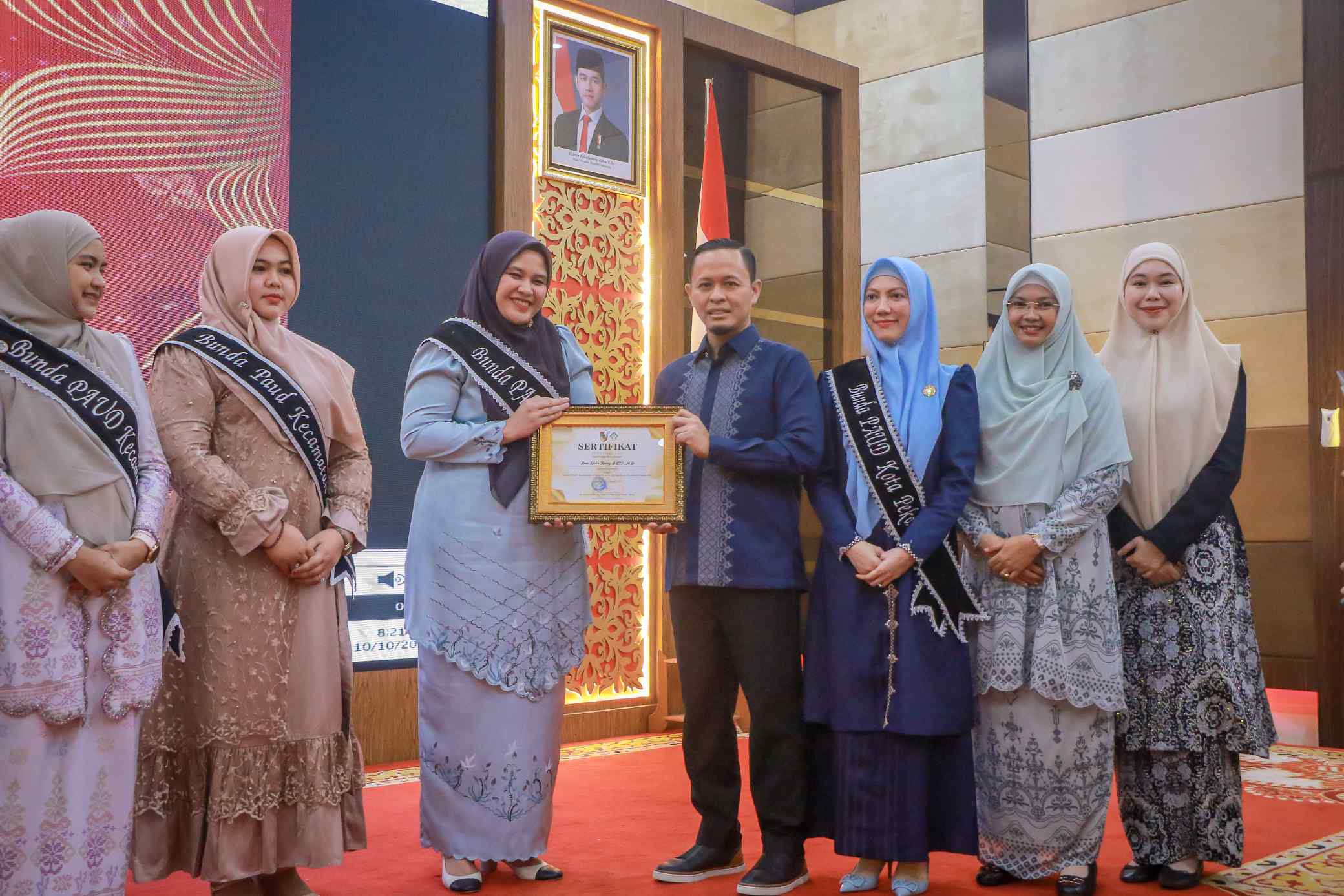 Bangun Ekosistem Pendidikan Anak, Wako Agung Apresiasi Semangat Bunda PAUD Pekanbaru