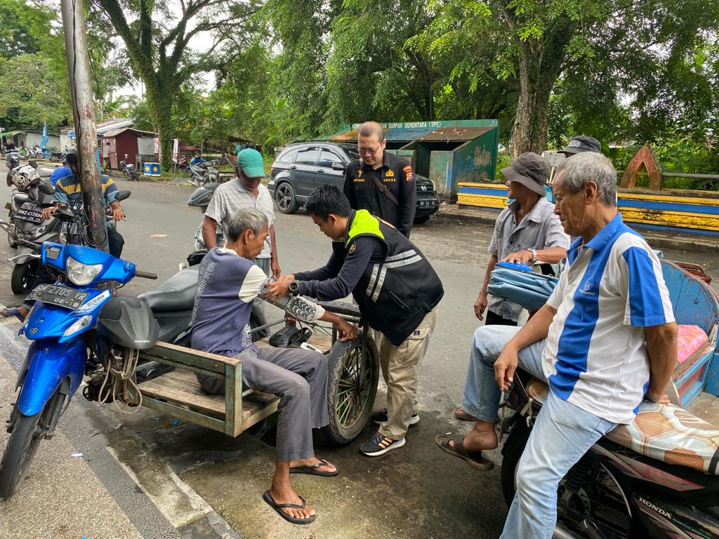 Cooling System Dokkes Polres Inhu, Imbauan Pemilu Damai dan Patroli Kesehatan