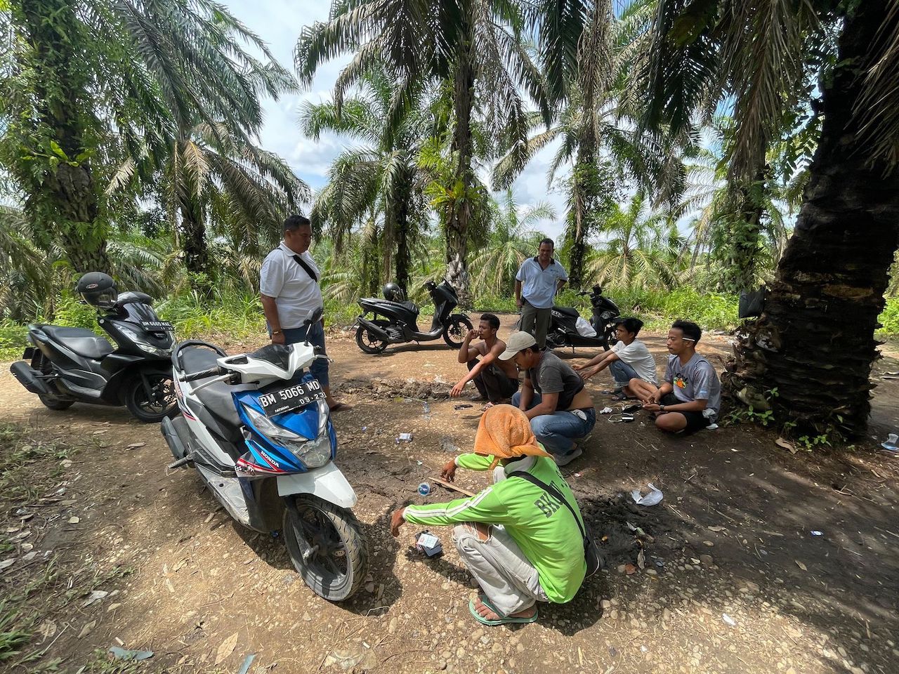 Razia Narkoba di Desa Pawan, Tiga Warga Positif, Barang Bukti Ditemukan