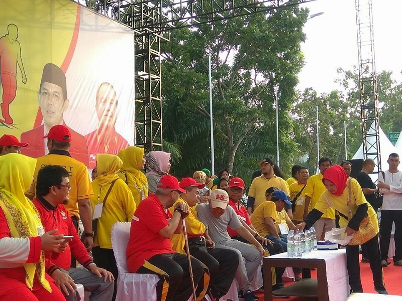 Ade Komarudin Sebut SOKSI Dukung Andi Rahman dan Suyatno