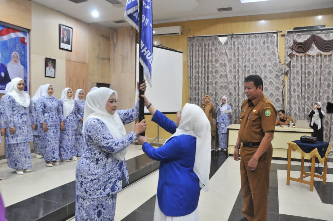 Wabup Hendrizal Hadiri Pelantikan Pengurus IWAPI Inhu Periode 2025-2030