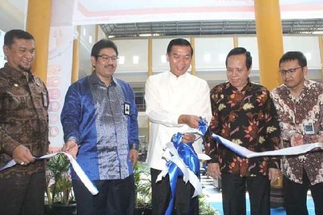 Wako Pekanbaru Resmikan Outlet Payment Point BNI Kantor Bapenda