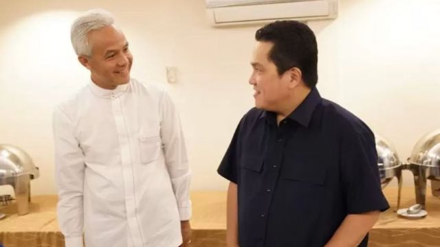 LSI : Elektabilitas Ganjar Anjlok, Erick Thohir Moncer Langkahi AHY