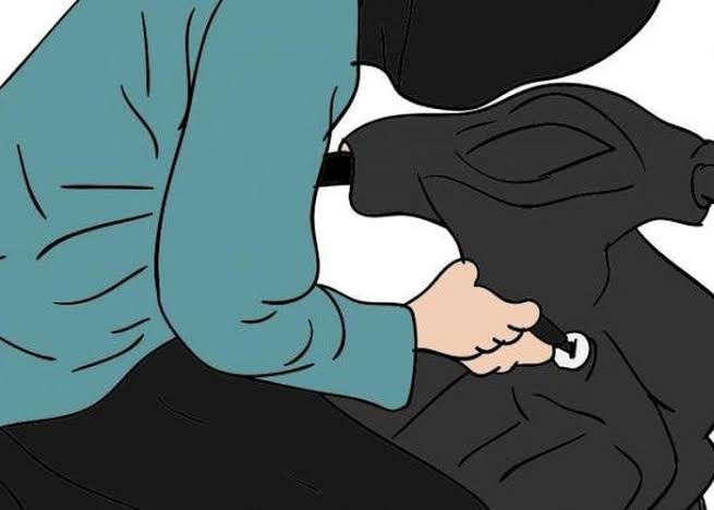 Aksi Pencurian Terekam CCTV, Pelaku Mengaku Untuk Beli Sabu