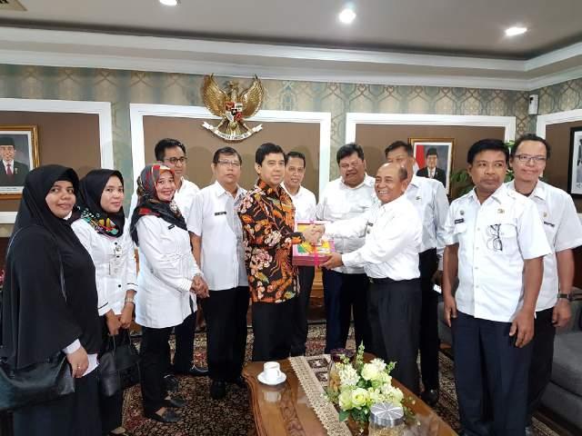 Bupati Harris Serahkan LAKIP Pelalawan tahun 2015 ke Menpan RB