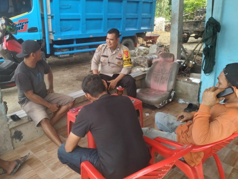 Polsek TPTM Sukseskan Pilkada 2024 dengan Cooling System, Sambangi Warga Rantau Bais