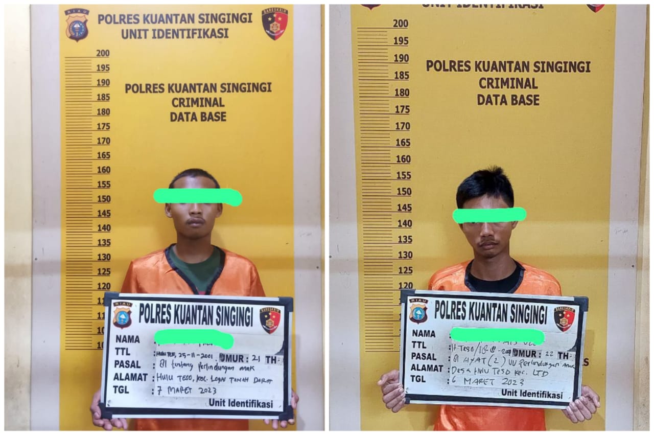 Polres Kuansing Amankan Dua Pemuda Terkait Penemuan Bayi di Pangean