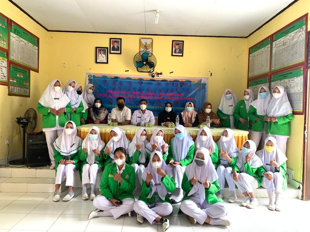 22 Mahasiswi Prodi DIII Kebidanan Ikuti Praktek Belajar Lapangan di Desa Rambah