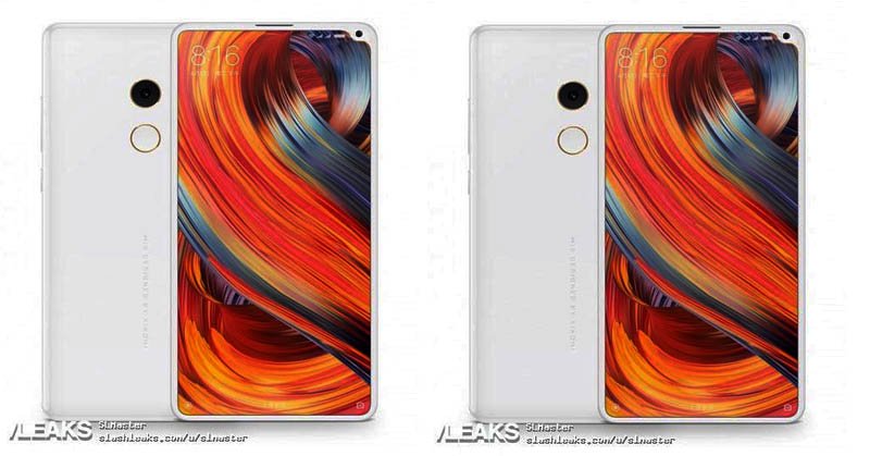 Bocor! Tampilan Layar Xiaomi Mi Mix 2s Lebih Lega dari iPhone X