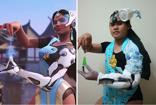 Bikin Ngakak, Inilah 12 Cosplay Low Budget dari Pria Asal Thailand