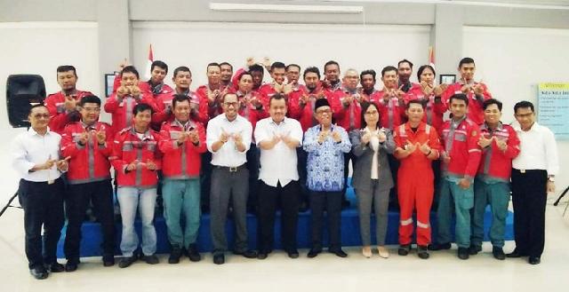 Disnakertrans Dumai Gelar Training Operator Alat Angkat Angkut